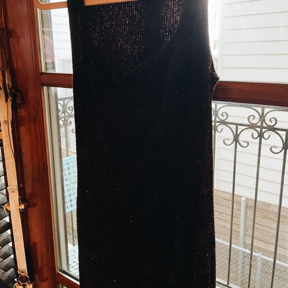 Vintage Henri Bendel Knit Evening Gown w/ little hints of sparkles ✨ - Picture 11 of 12